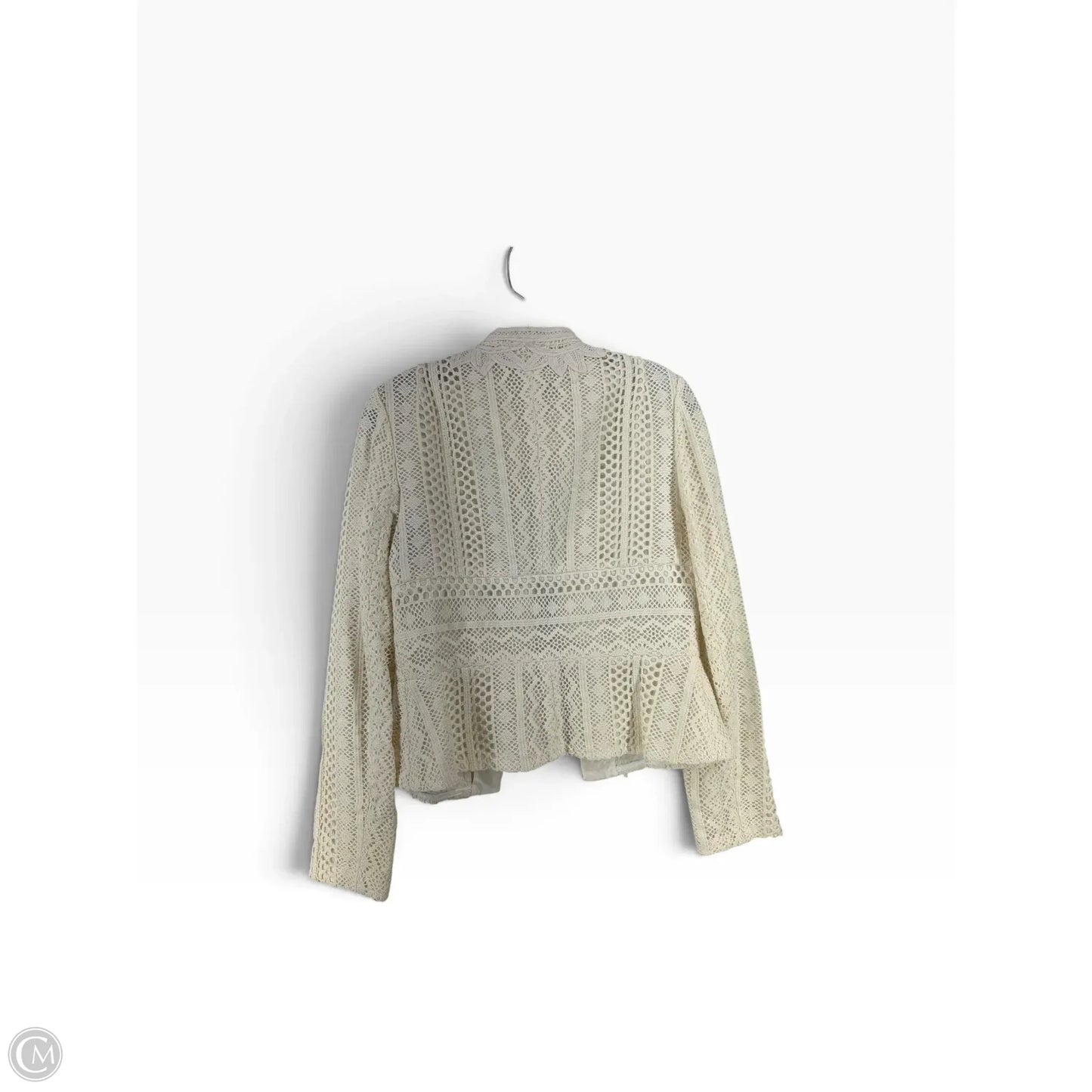 Blazer By Kay Unger In Cream, Size: 2
