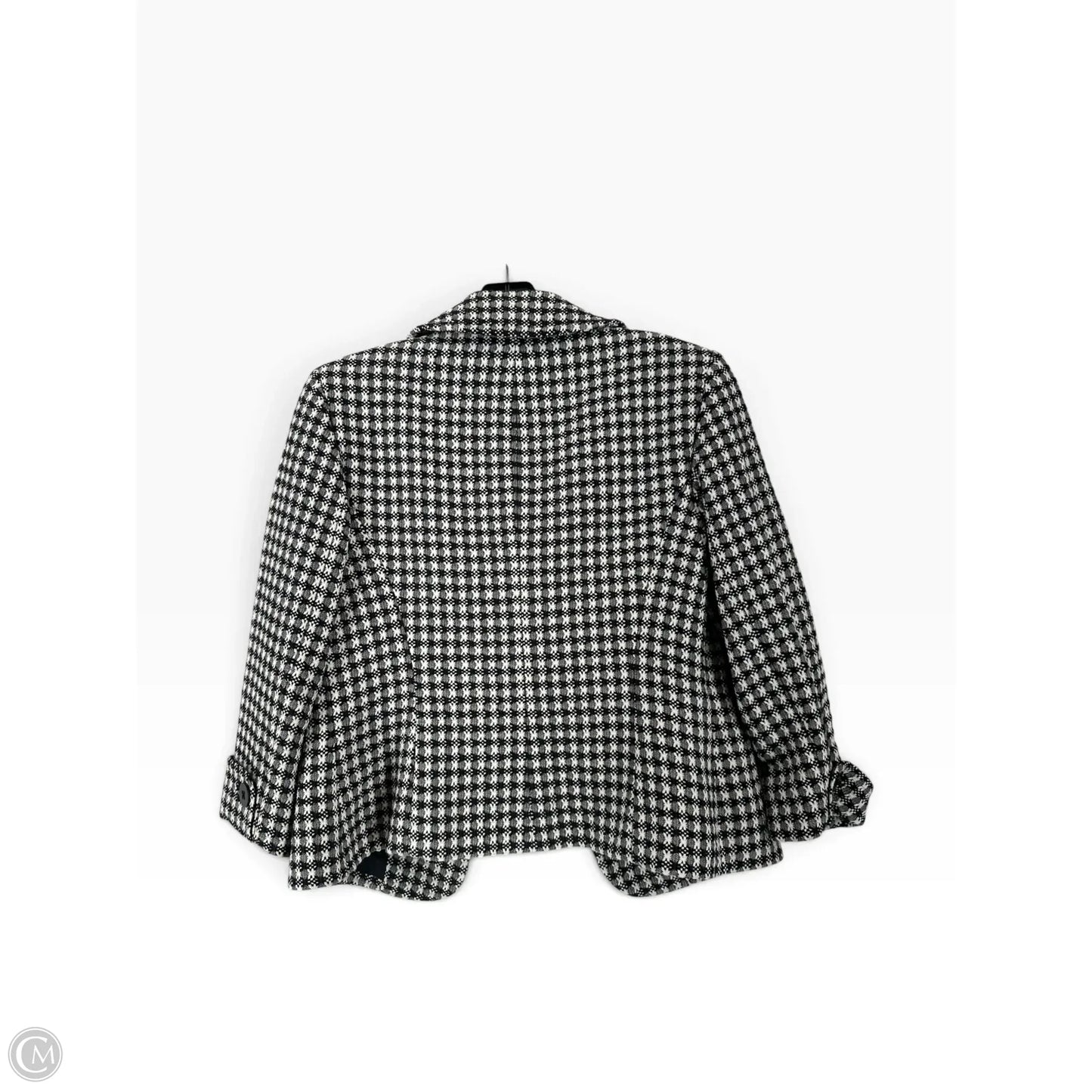 Blazer By Ellen Tracy In Black & White, Size: 6p
