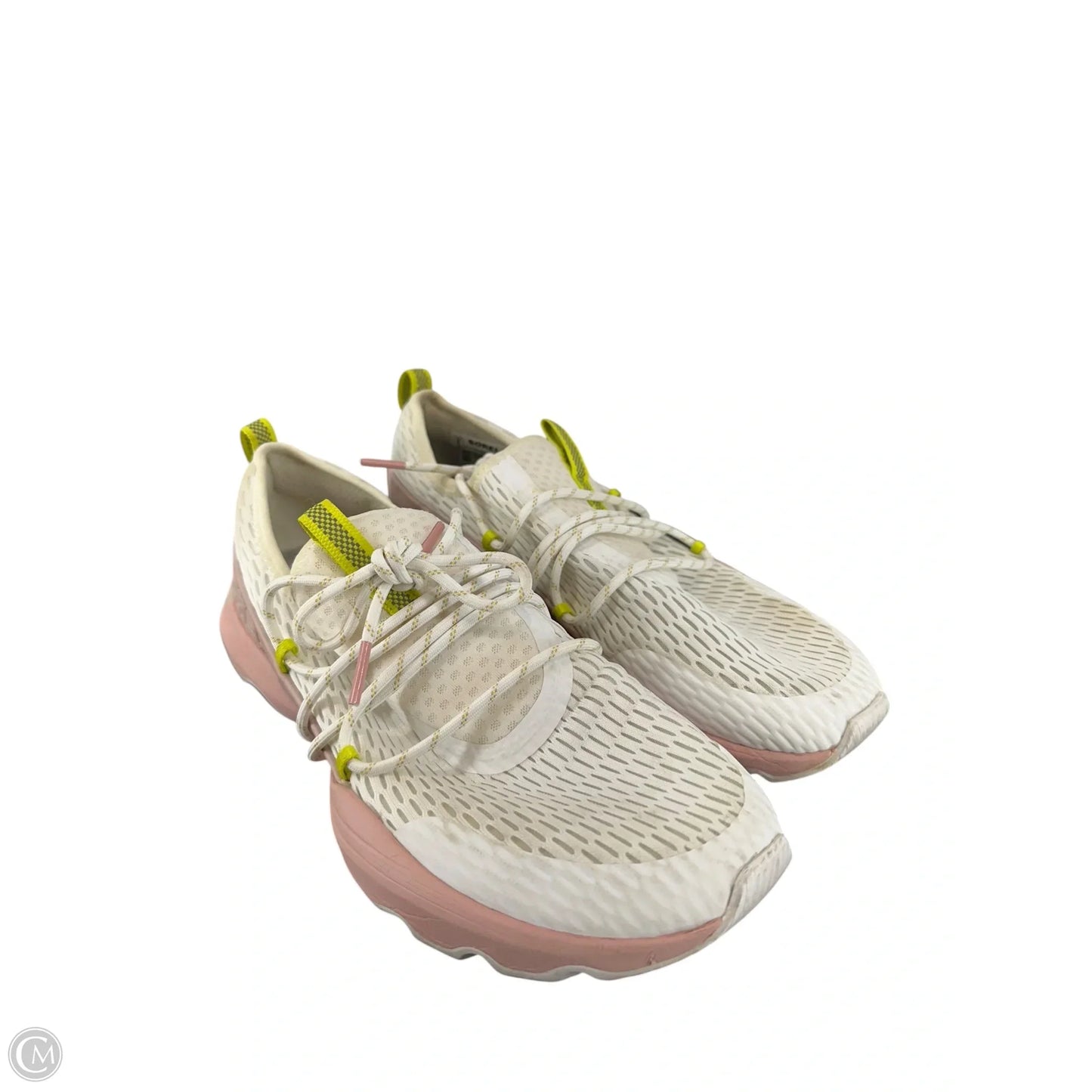 Shoes Sneakers By Sorel In Pink & White, Size: 9