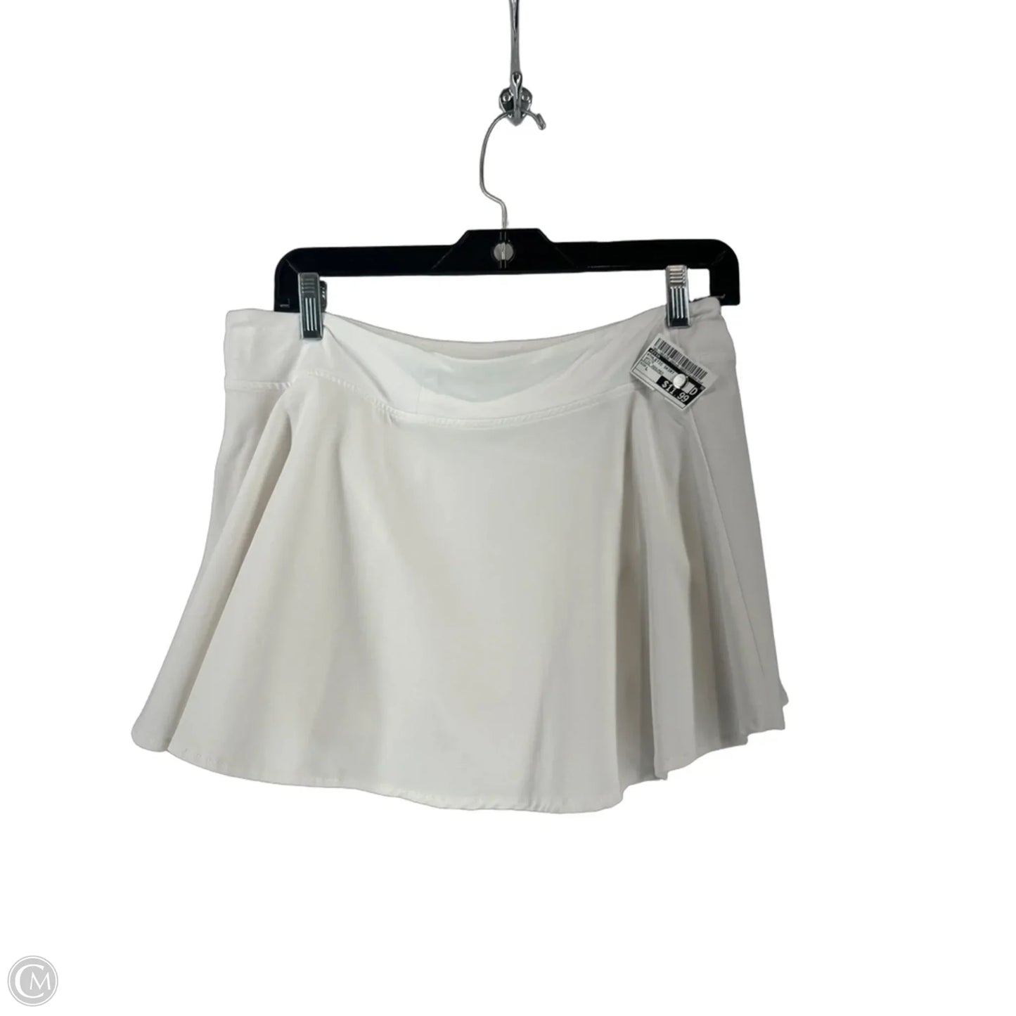 Athletic Skirt By Zyia In White, Size: L