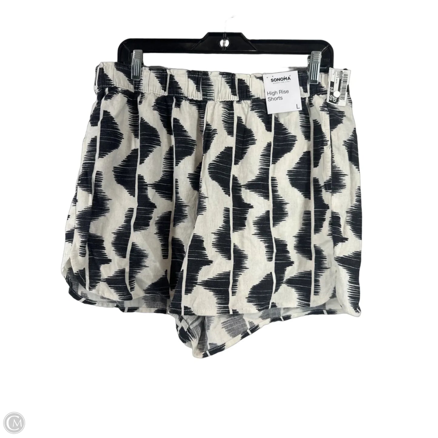 Shorts By Sonoma In Black & White, Size: L