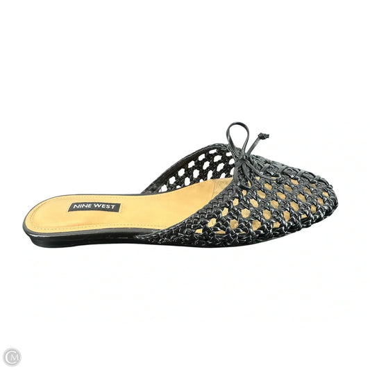 Shoes Flats By Nine West In Black, Size: 7