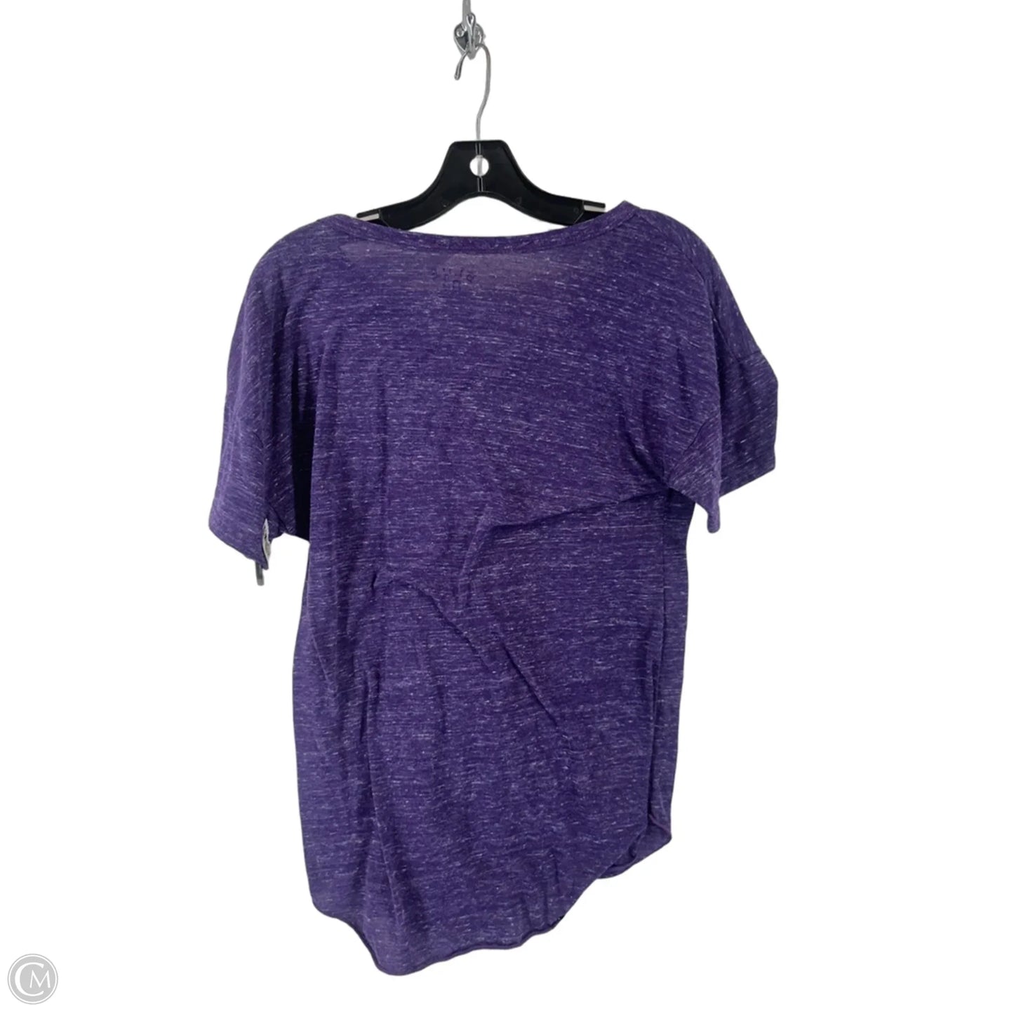Top Short Sleeve By Blue 84 In Purple, Size: L