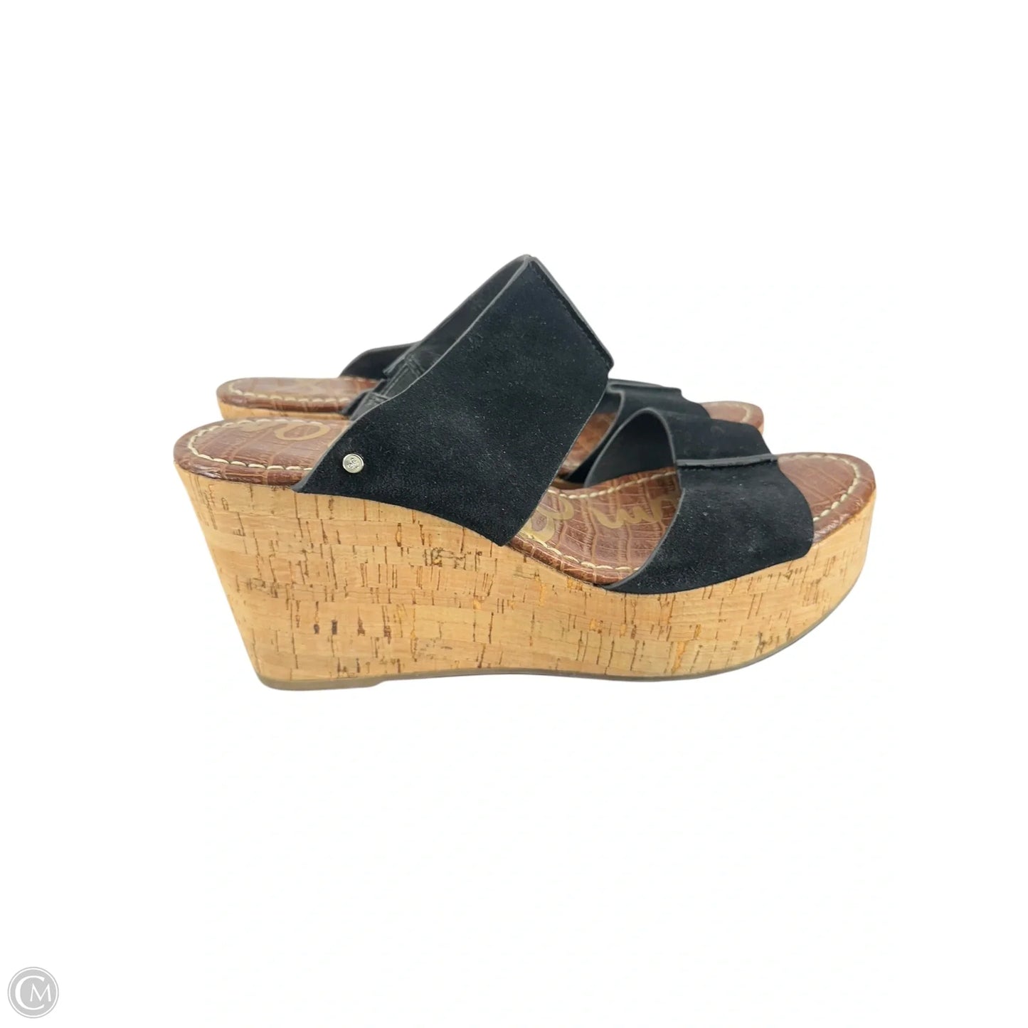 Sandals Heels Block By Sam Edelman In Black, Size: 9