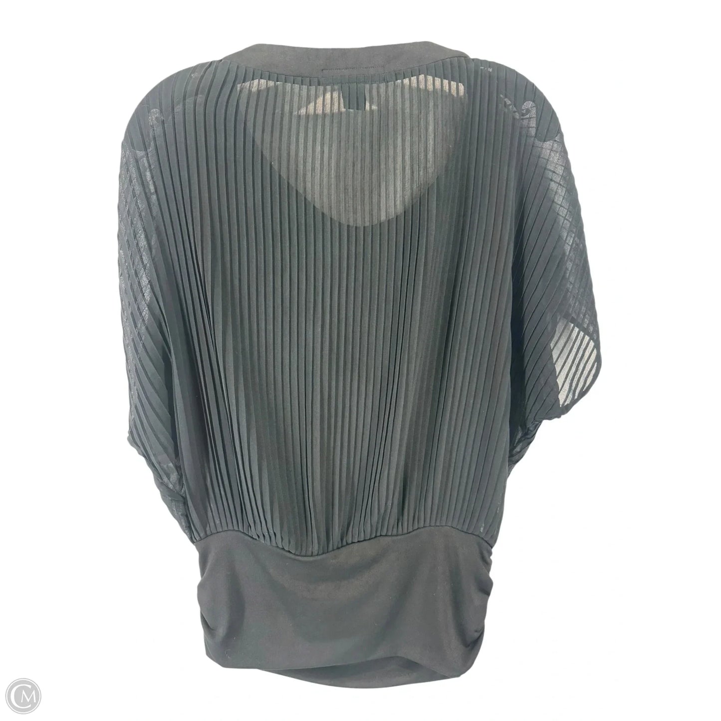 Top Short Sleeve By White House Black Market In Black, Size: Xs