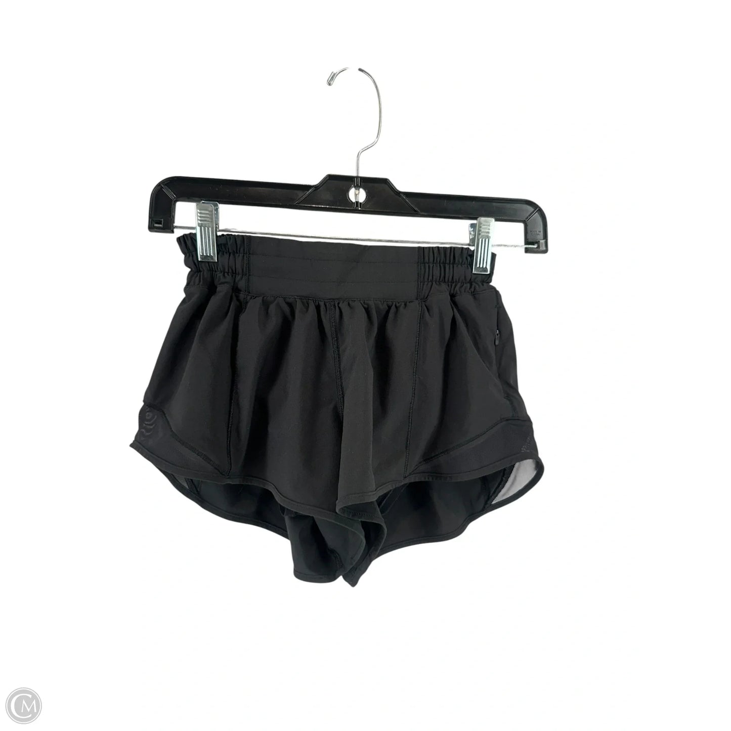 Athletic Shorts By Lululemon In Black, Size: 4