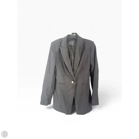 Blazer By Calvin Klein In Grey, Size: 4