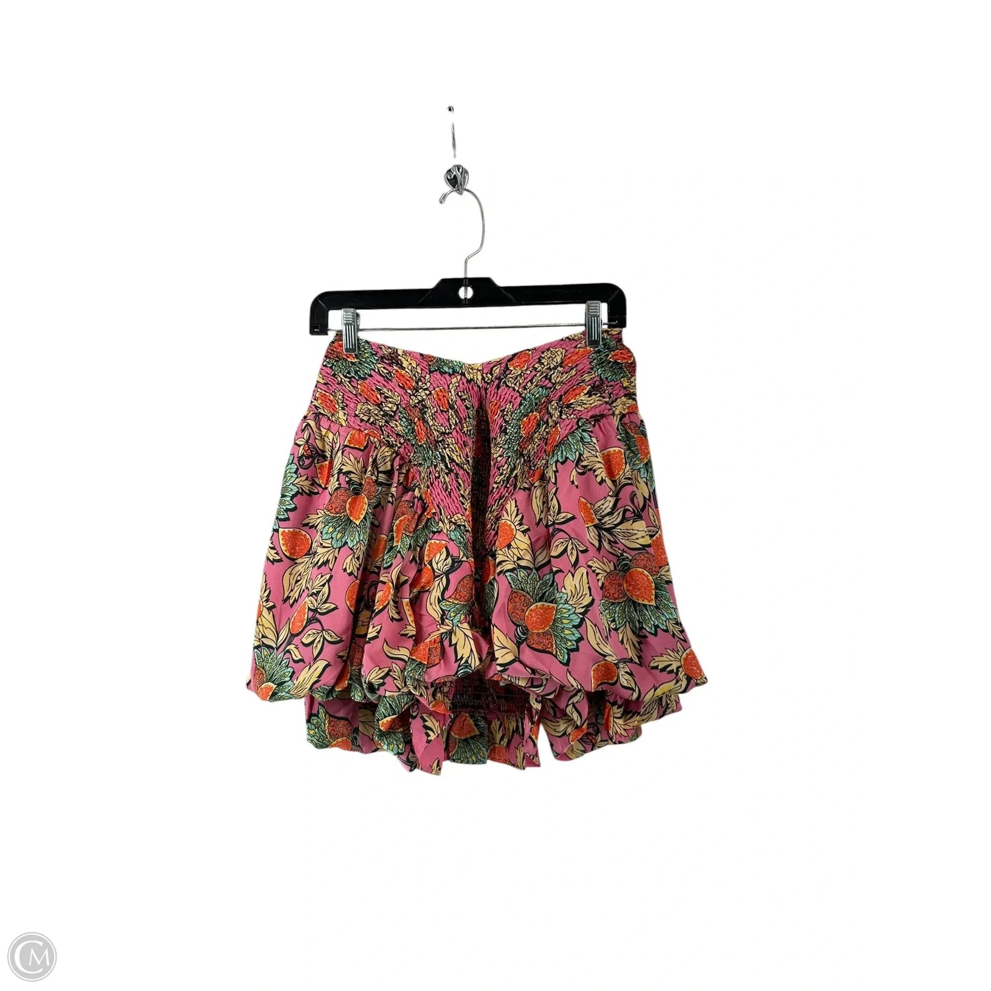 Skirt Mini & Short By Thml In Floral Print, Size: S
