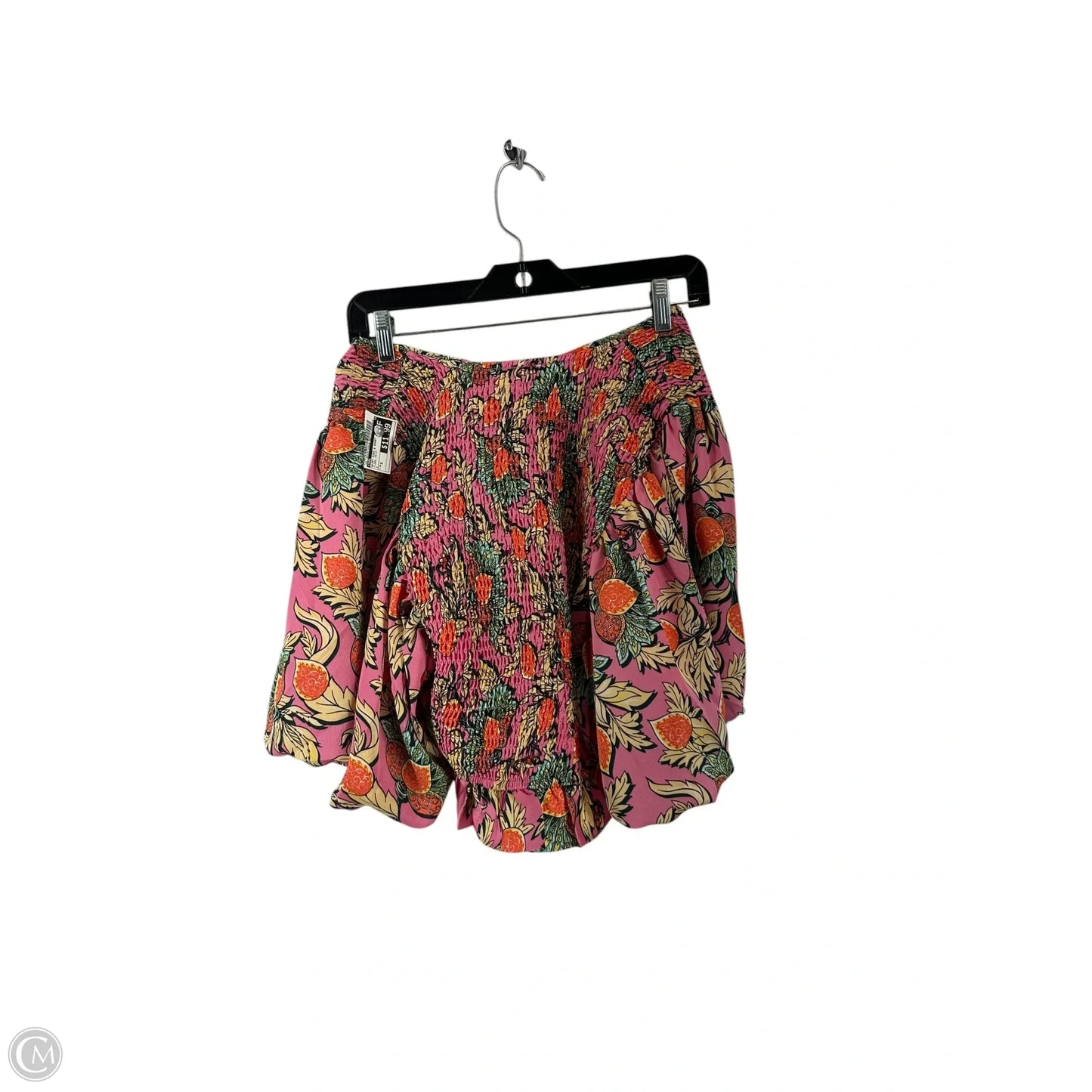 Skirt Mini & Short By Thml In Floral Print, Size: S