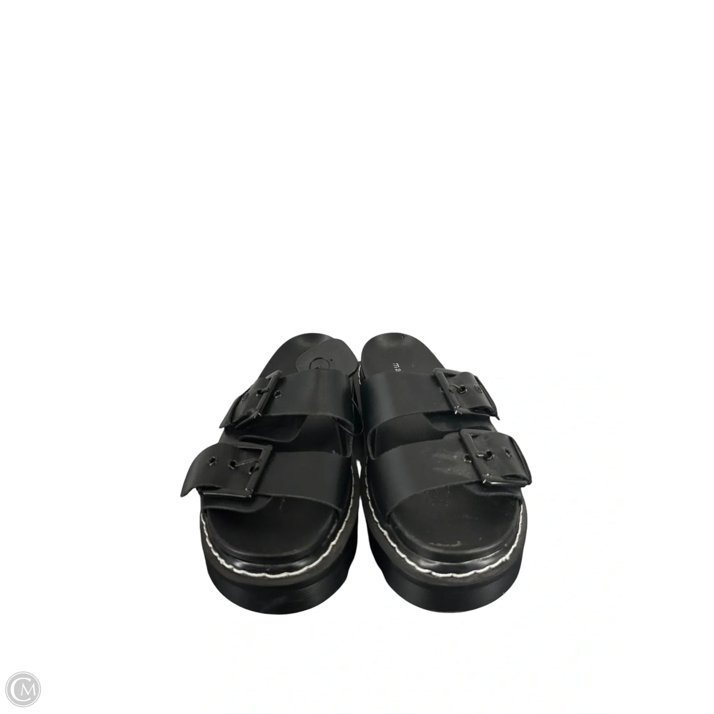 Sandals Heels Platform By Madden Girl In Black, Size: 7