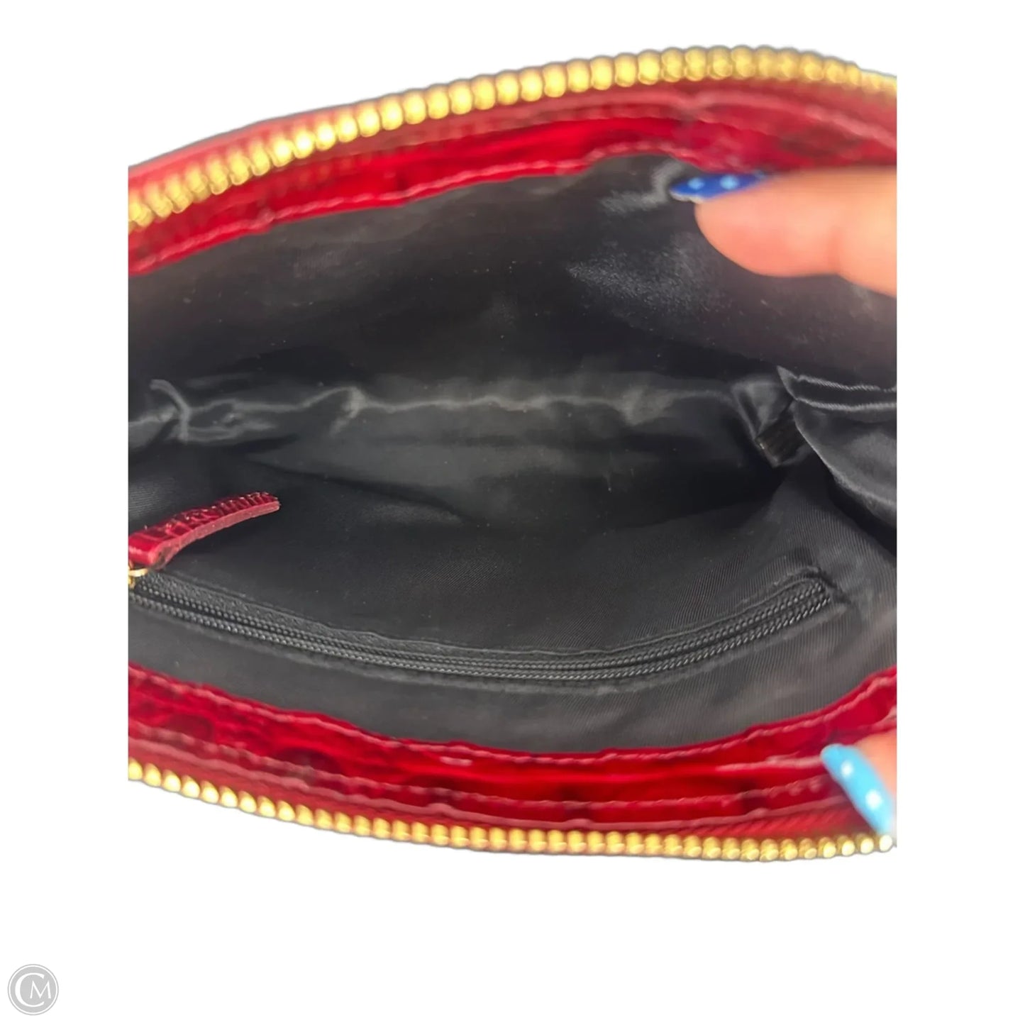 Clutch Designer By Brahmin, Size: Medium
