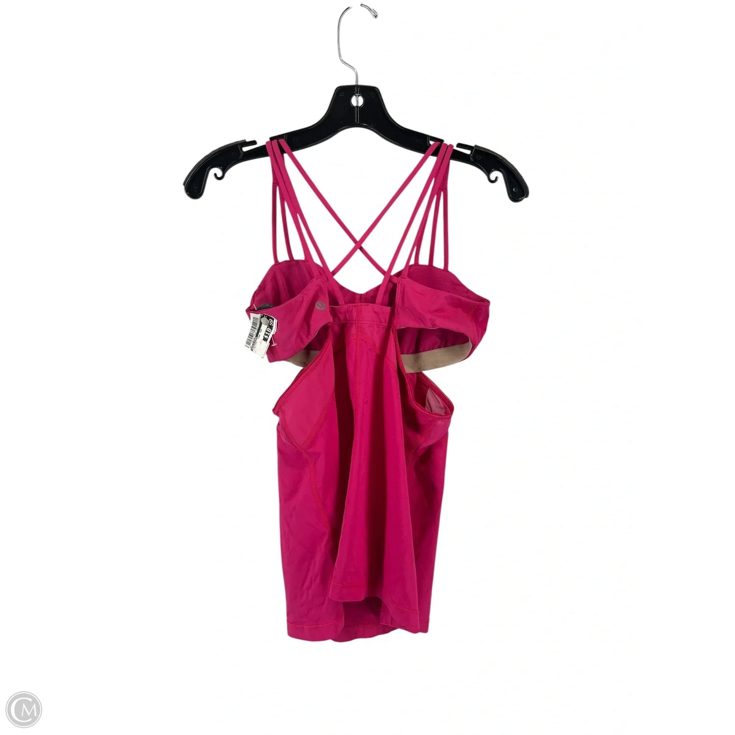 Athletic Tank Top By Lululemon In Pink, Size: M