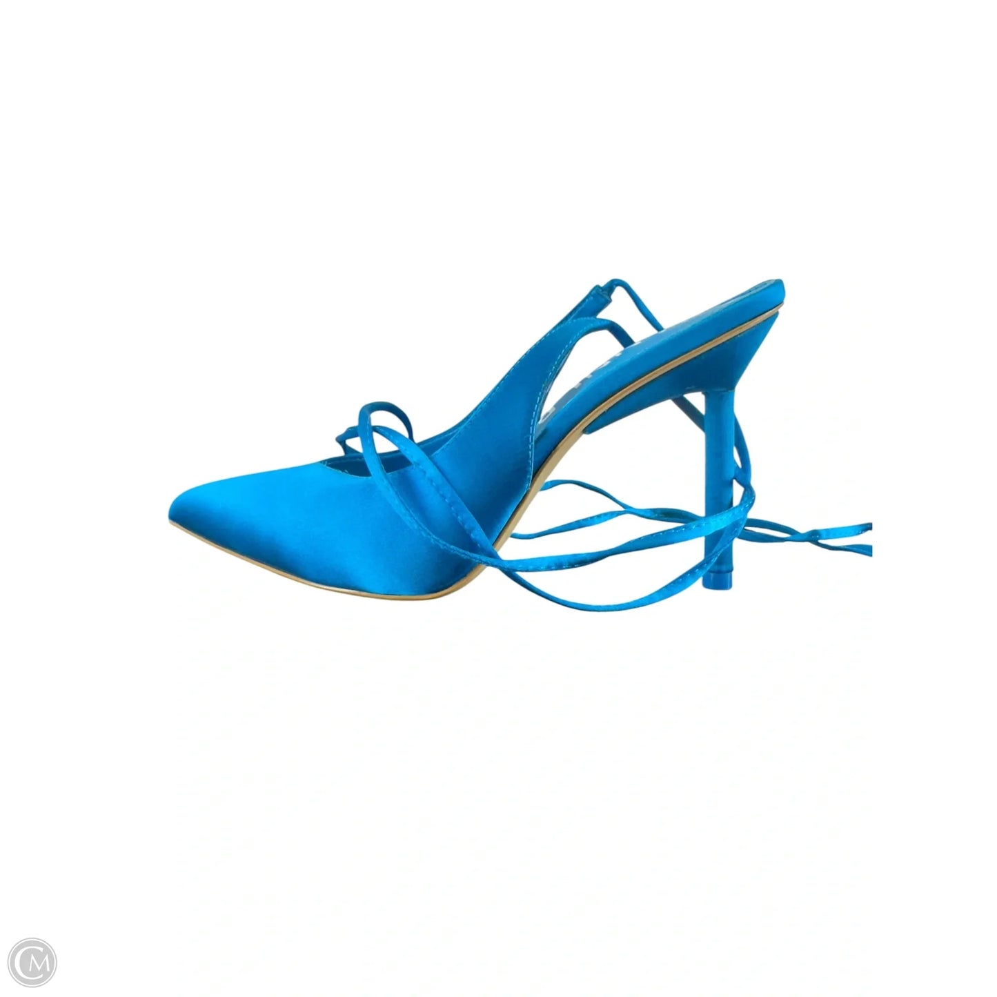 Shoes Heels Stiletto By Gianni Bini In Blue, Size: 8.5