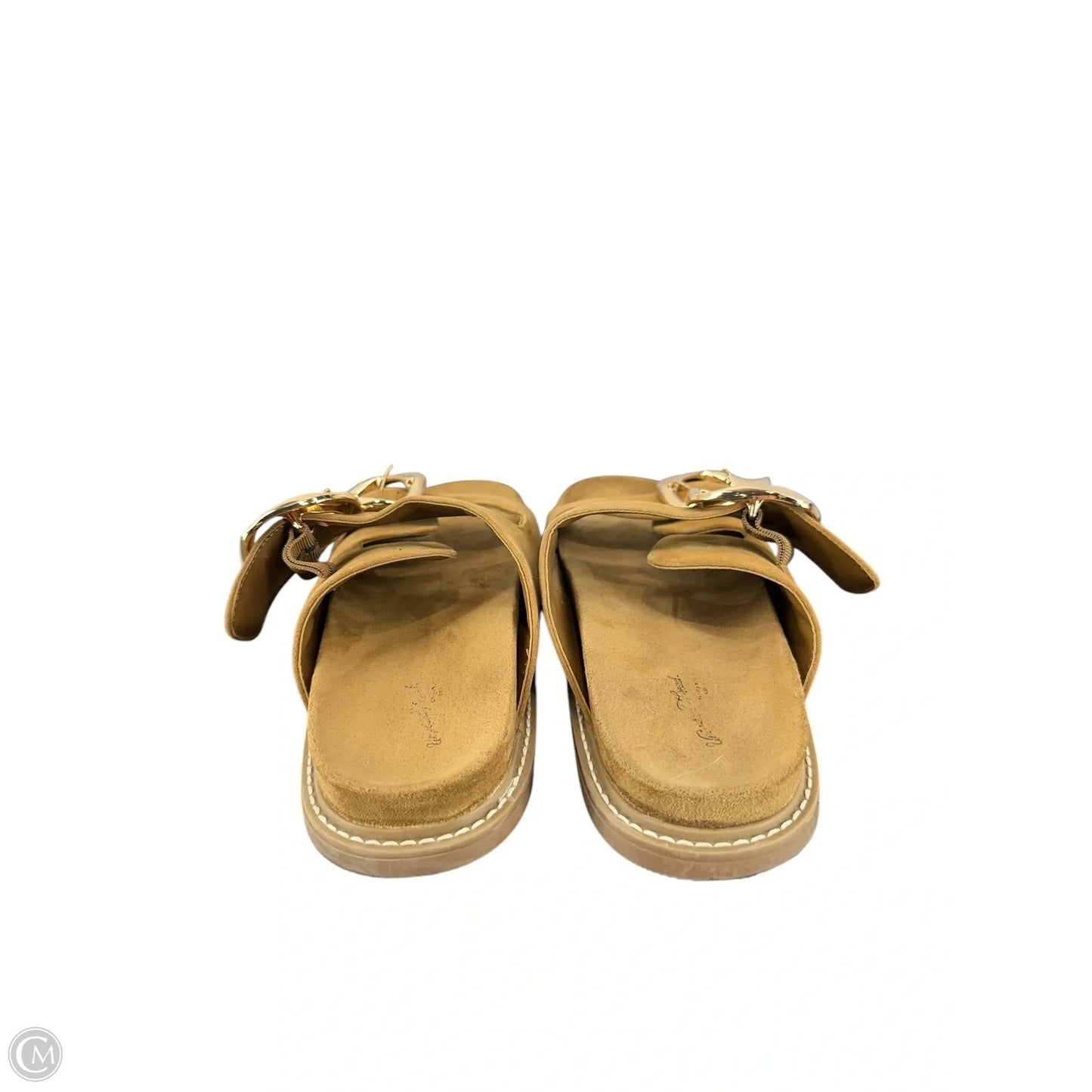 Sandals Flip Flops By Universal Thread In Tan, Size: 9