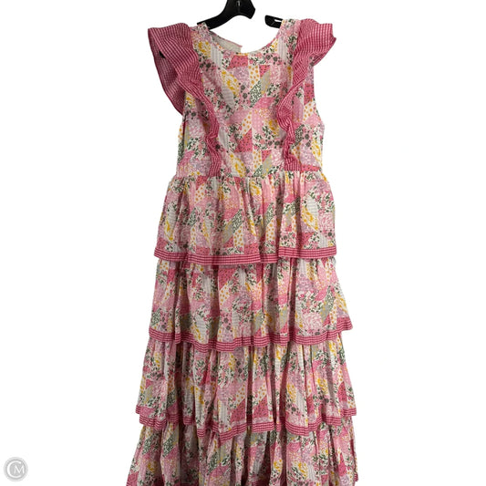 Dress Party Long By Simply Southern In Pink, Size: L