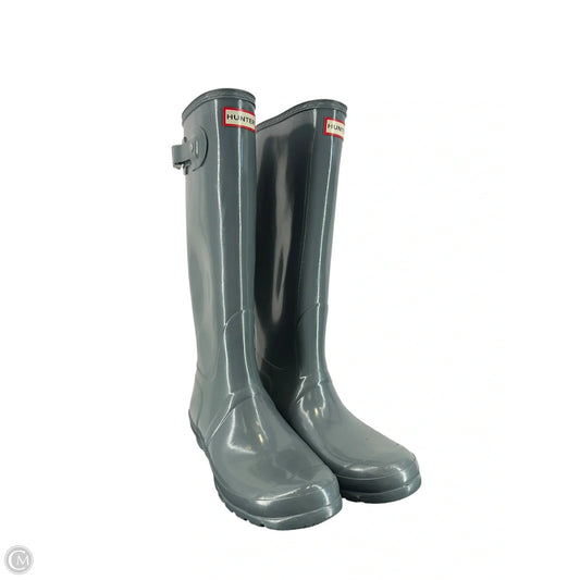 Boots Rain By Hunter In Grey, Size: 10
