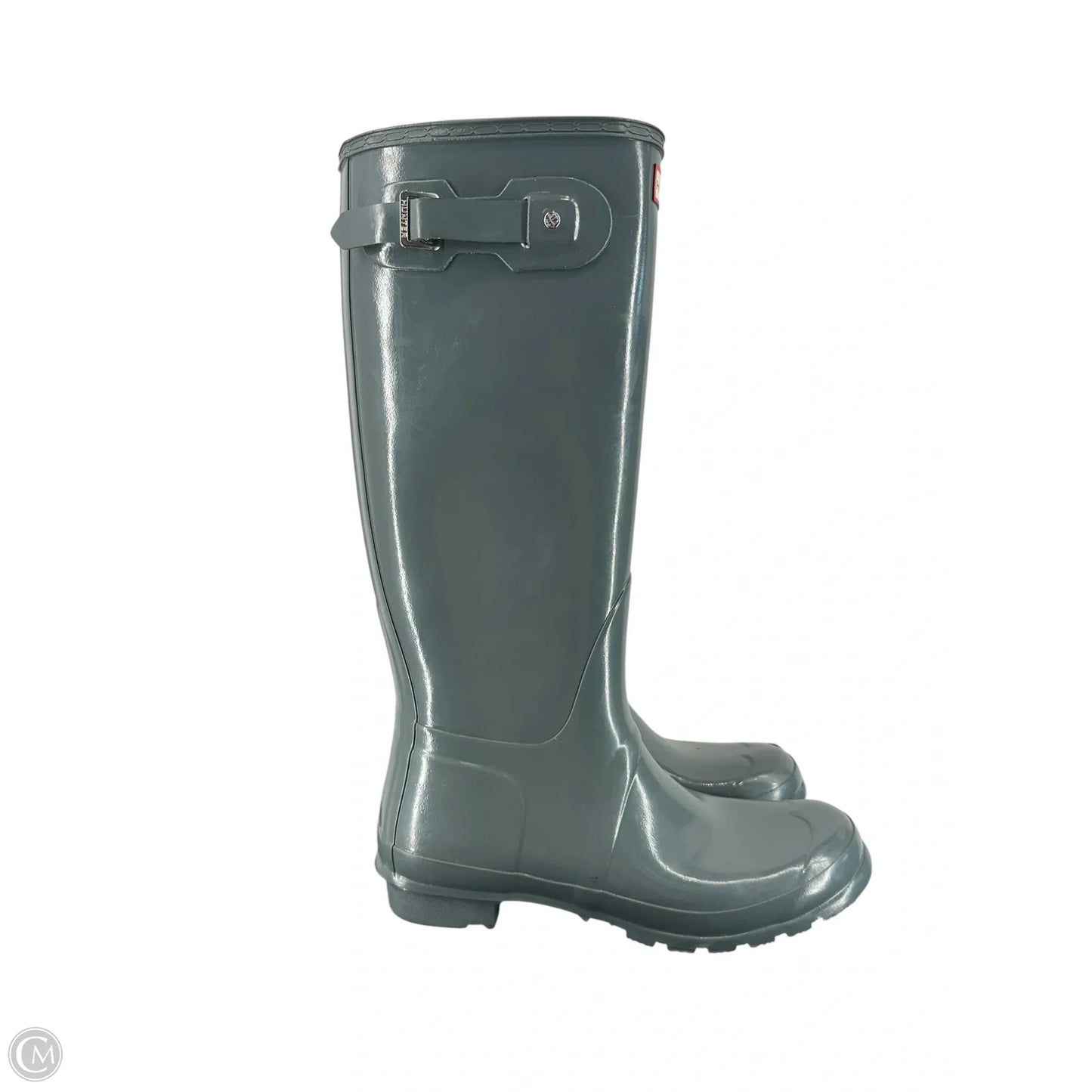 Boots Rain By Hunter In Grey, Size: 10