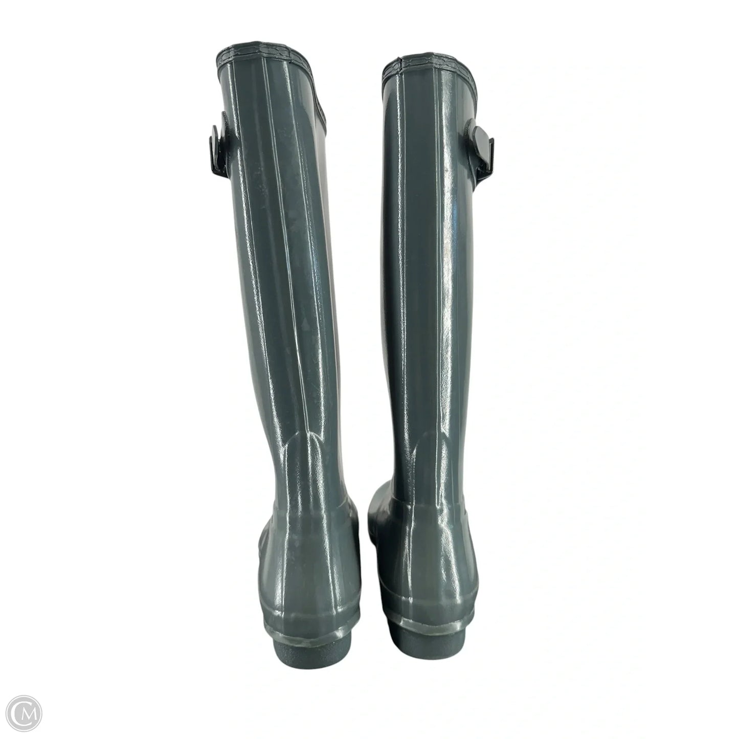 Boots Rain By Hunter In Grey, Size: 10