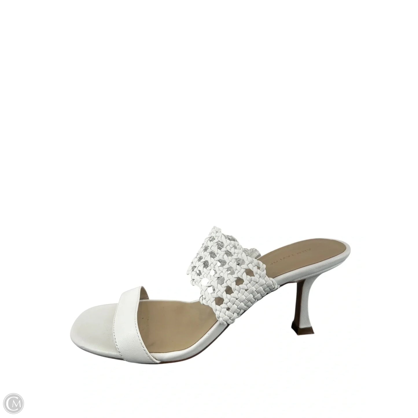 Shoes Heels Platform By Ann Taylor In White, Size: 8
