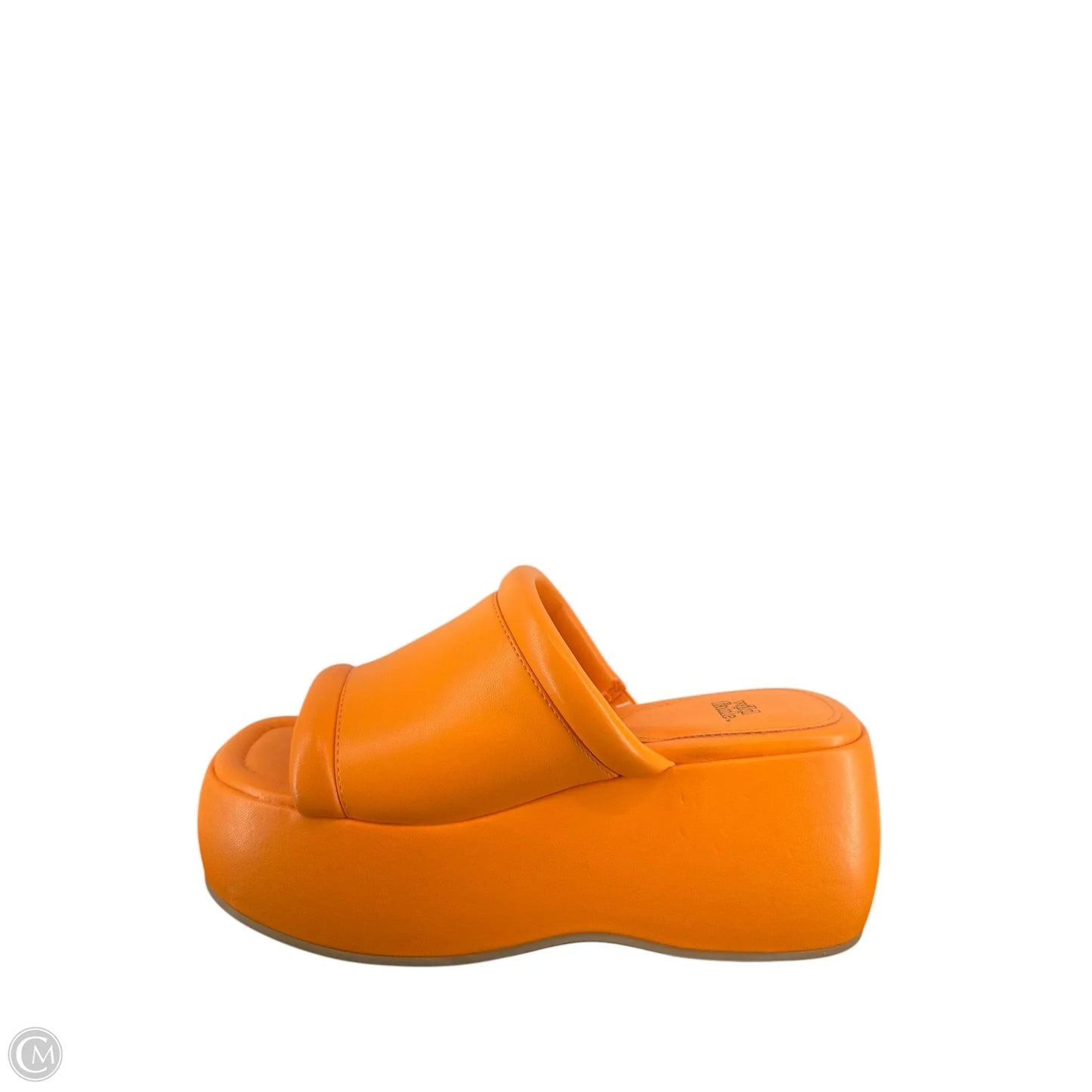 Shoes Heels Platform By Wild Fable In Orange, Size: 8.5