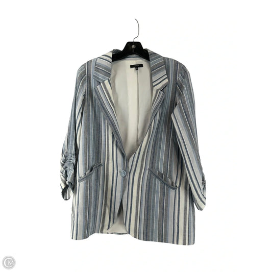 Blazer By Drew In Blue & White, Size: Xs