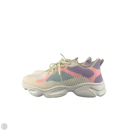 Shoes Sneakers By Sincerely Jules In Tan & White, Size: 9