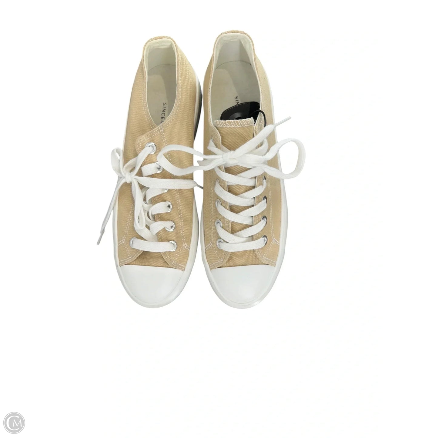 Shoes Athletic By Clothes Mentor In Tan, Size: 9