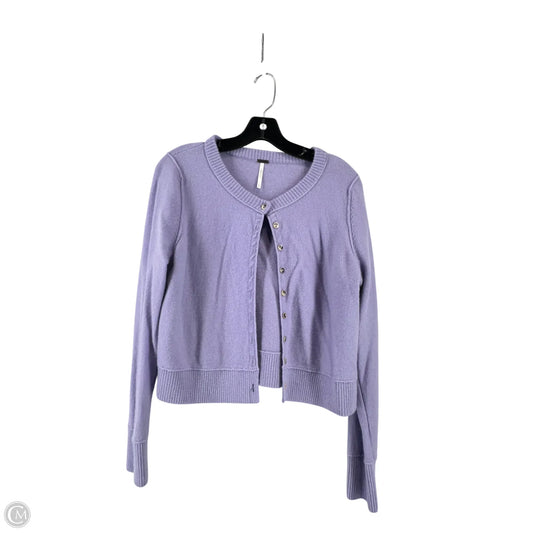 Sweater By Free People In Purple, Size: Xl