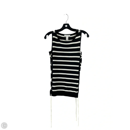 Top Sleeveless By White House Black Market In Striped Pattern, Size: S