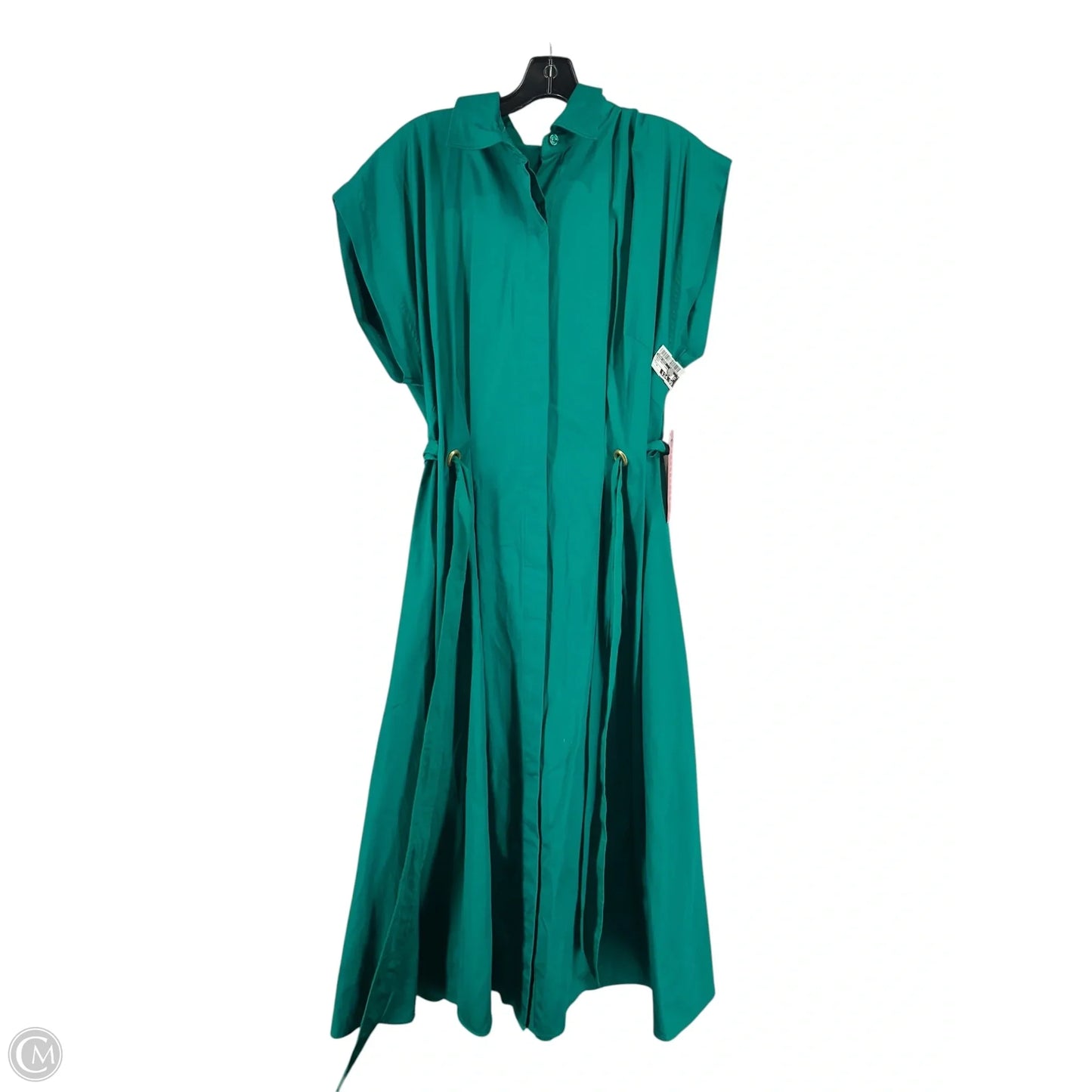 Dress Party Long By Donna Karan In Green, Size: 16
