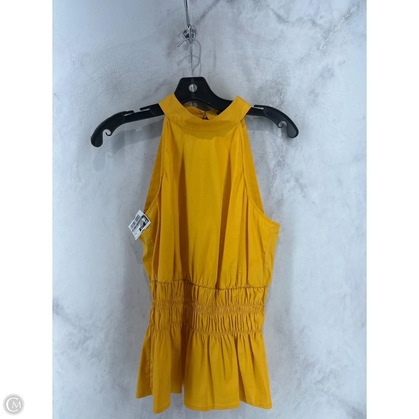 Top Sleeveless By White House Black Market In Yellow, Size: 4