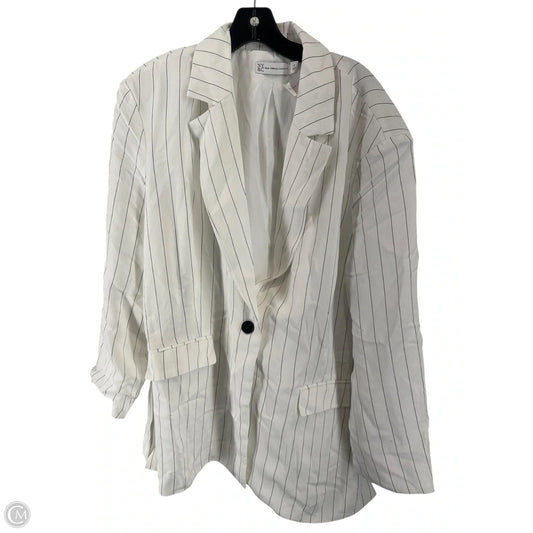 Blazer By New York And Co In Striped Pattern, Size: 18