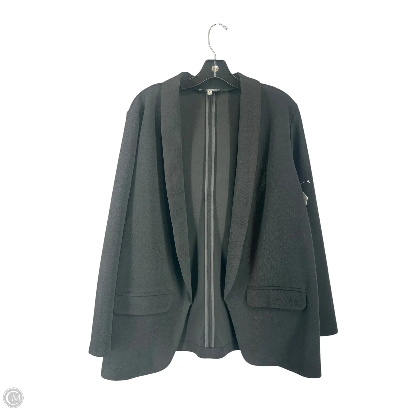 Blazer By Clothes Mentor In Black, Size: Xl