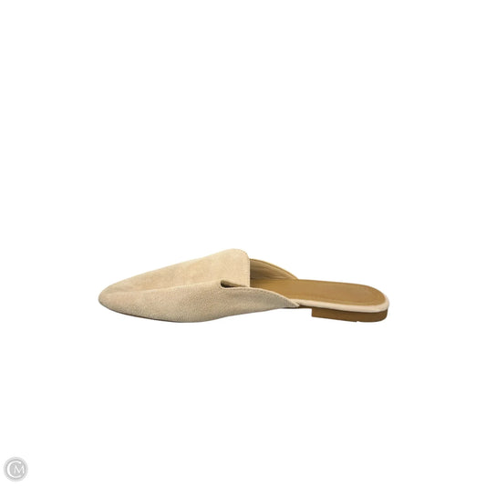 Shoes Flats By Clothes Mentor In Tan, Size: 10.5