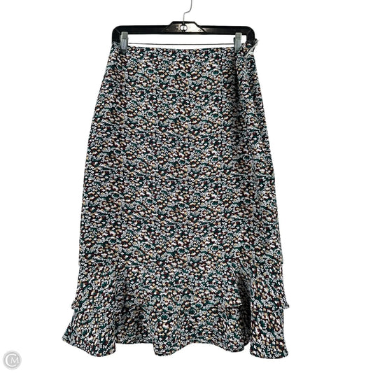 Skirt Midi By Ann Taylor In Floral Print, Size: 6
