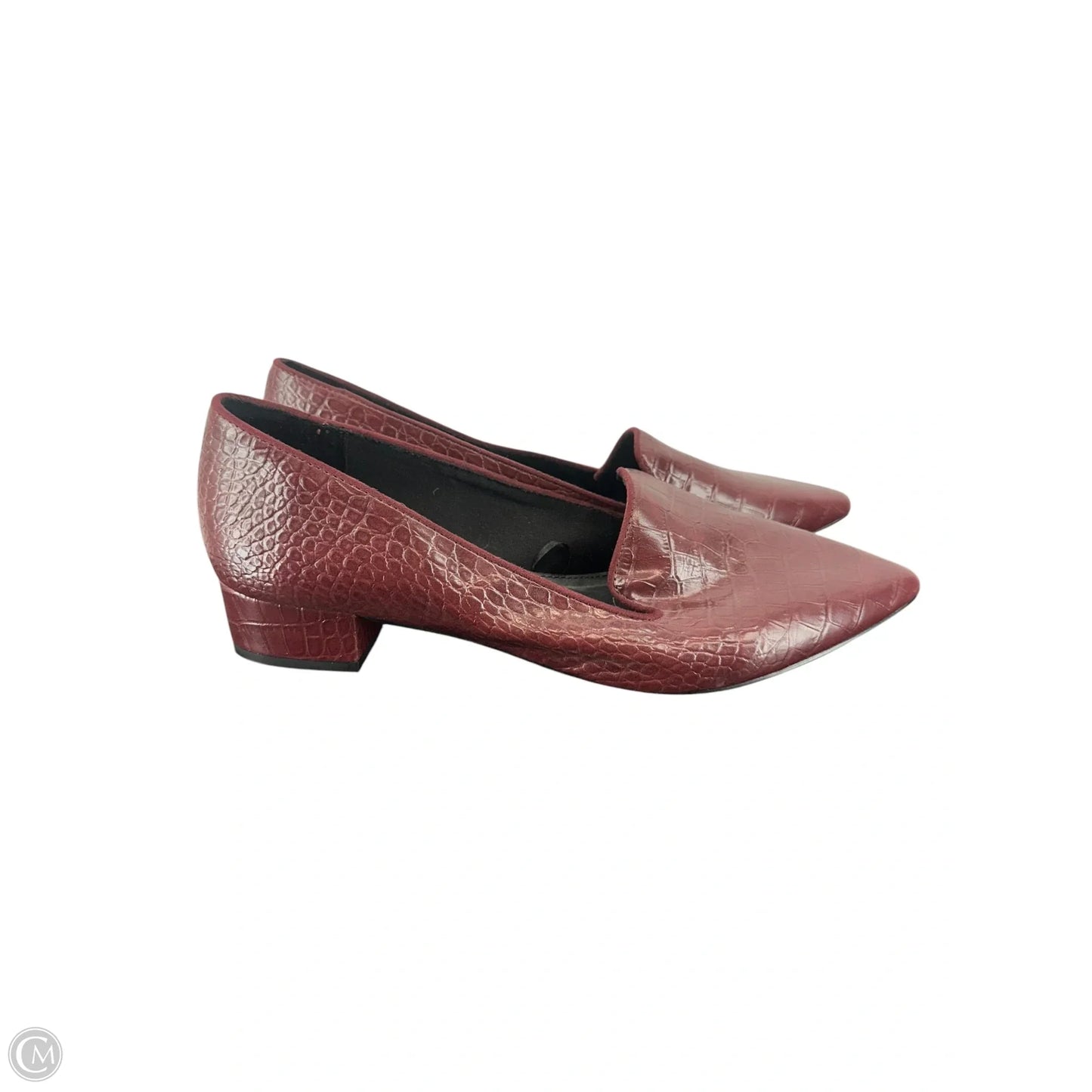 Shoes Flats By Express In Maroon, Size: 9