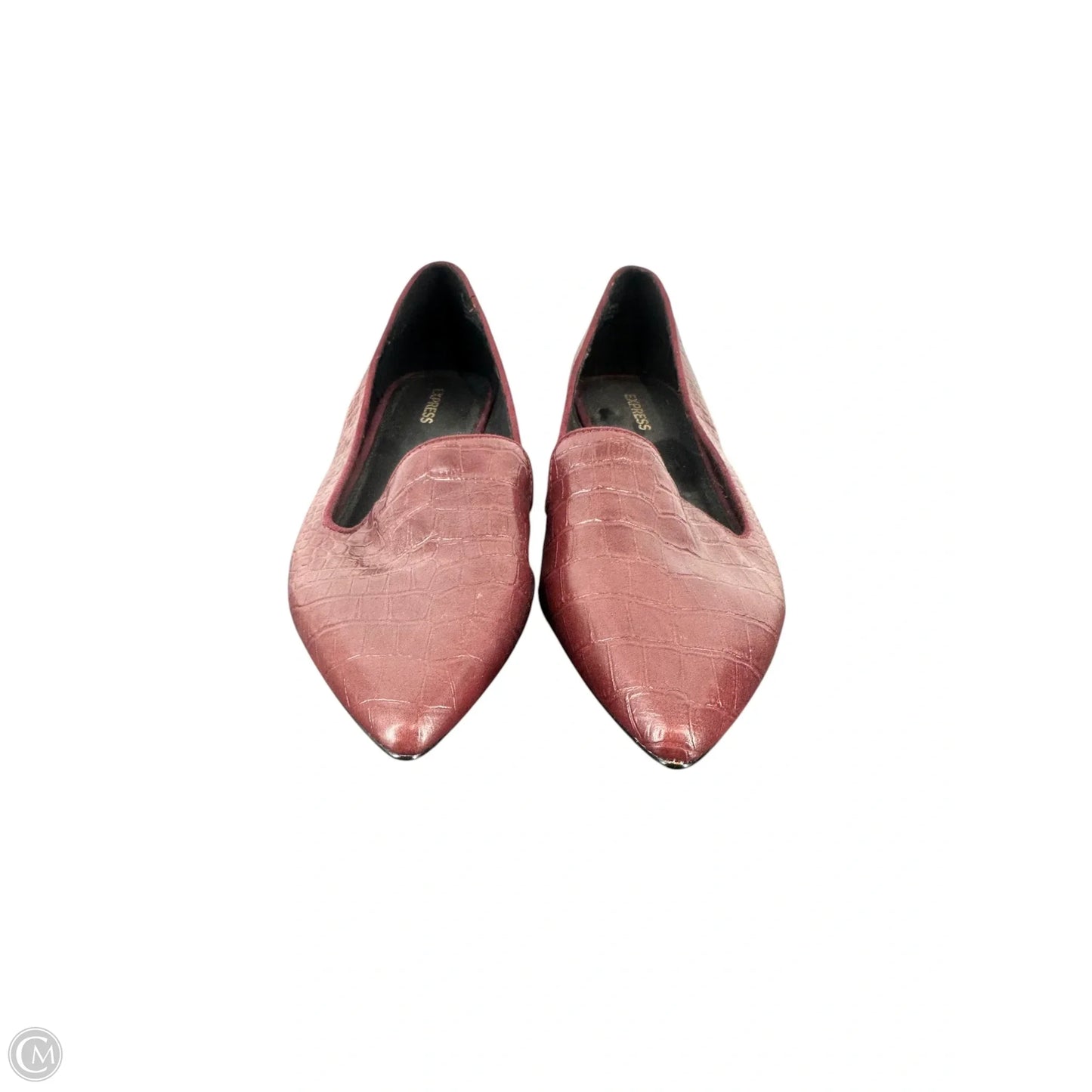 Shoes Flats By Express In Maroon, Size: 9