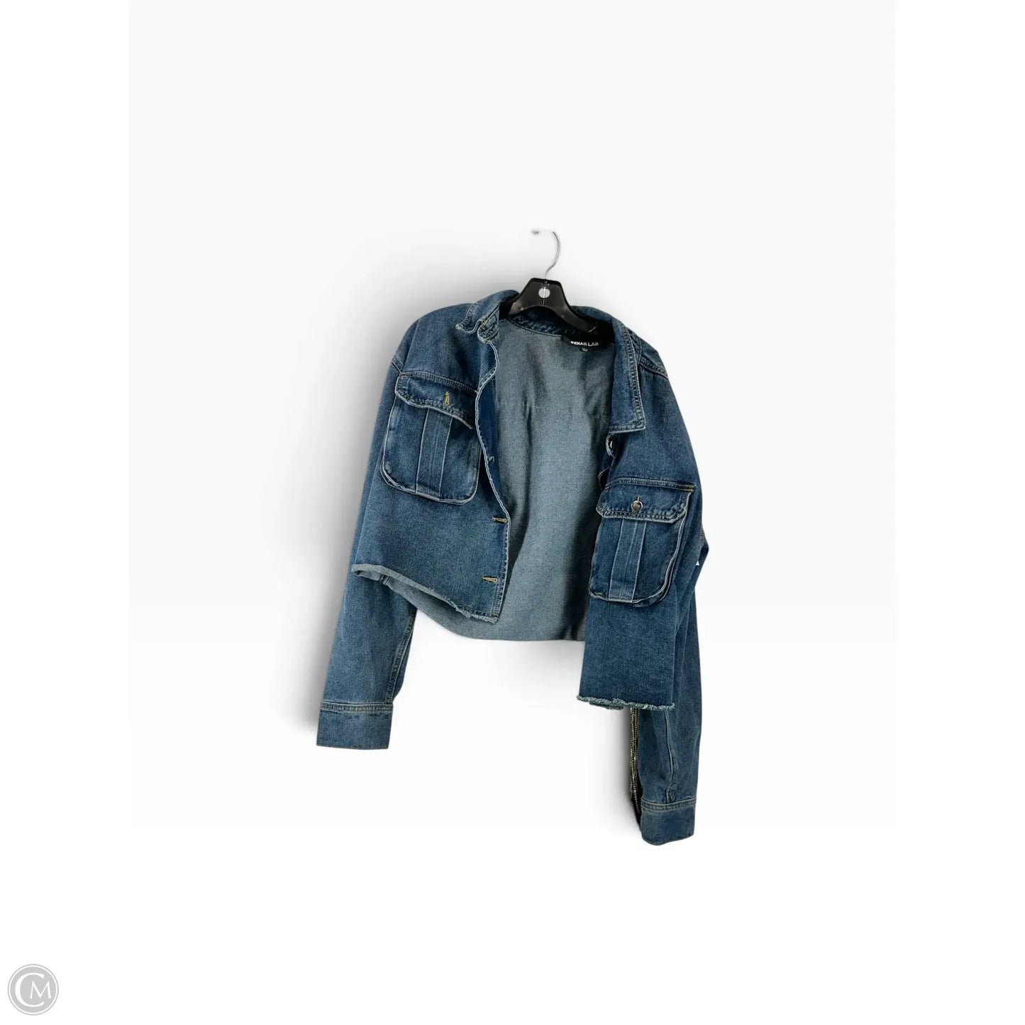 Jacket Denim By Cma In Blue Denim, Size: L