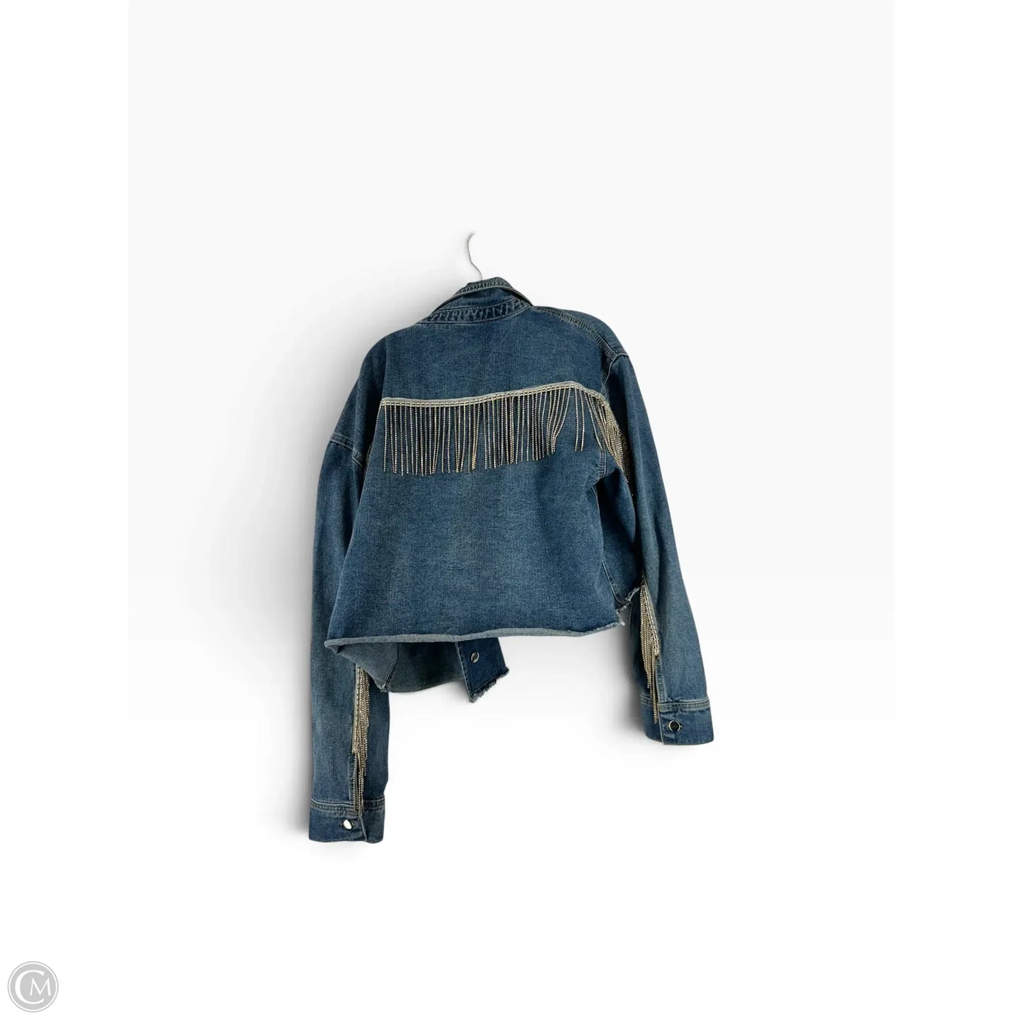 Jacket Denim By Cma In Blue Denim, Size: L