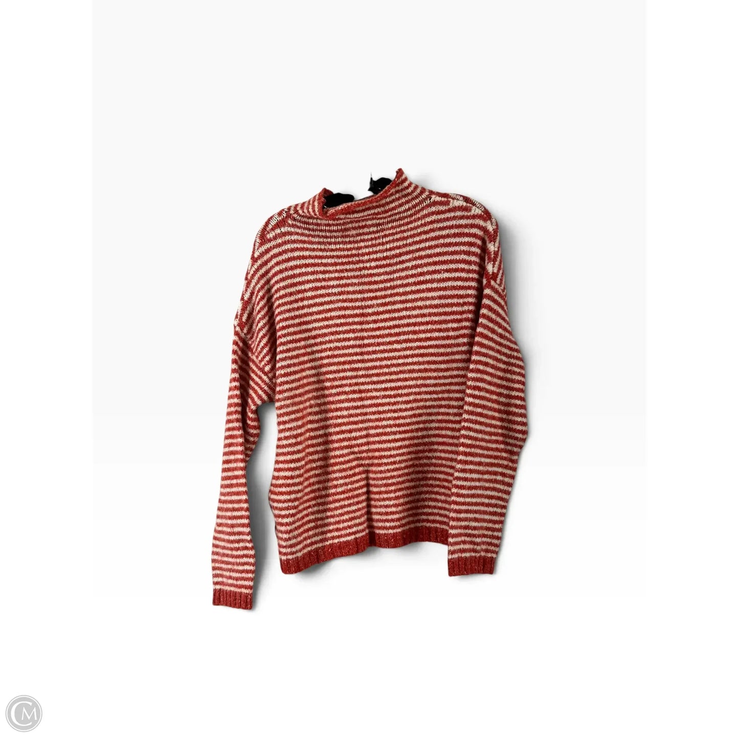 Sweater By Anthropologie In Coral, Size: M
