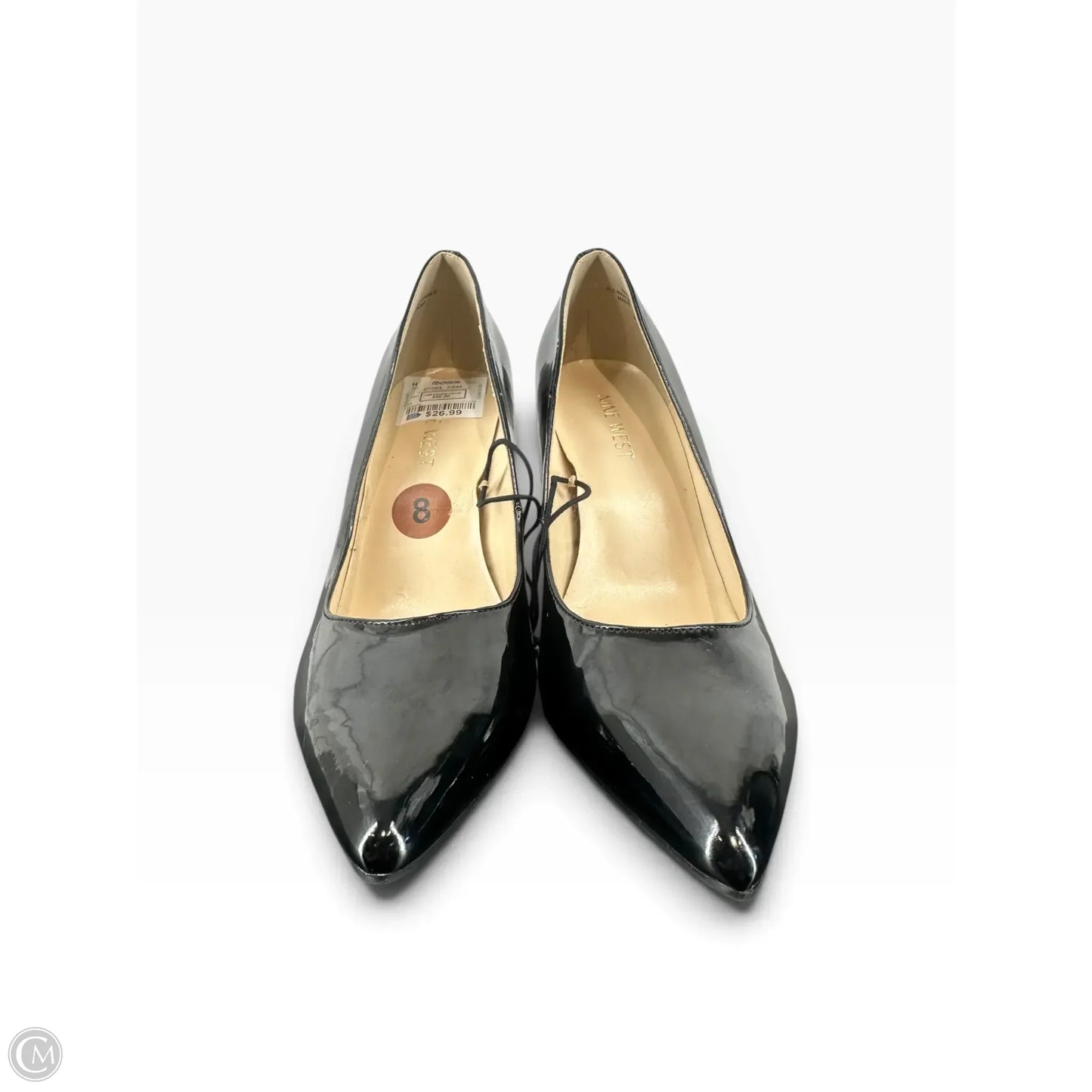 Shoes Heels Stiletto By Nine West In Black, Size: 8