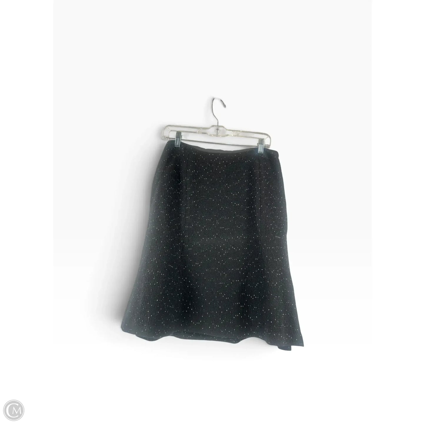 Skirt Midi By Ann Taylor In Black, Size: 8