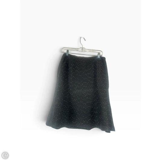 Skirt Midi By Ann Taylor In Black, Size: 8