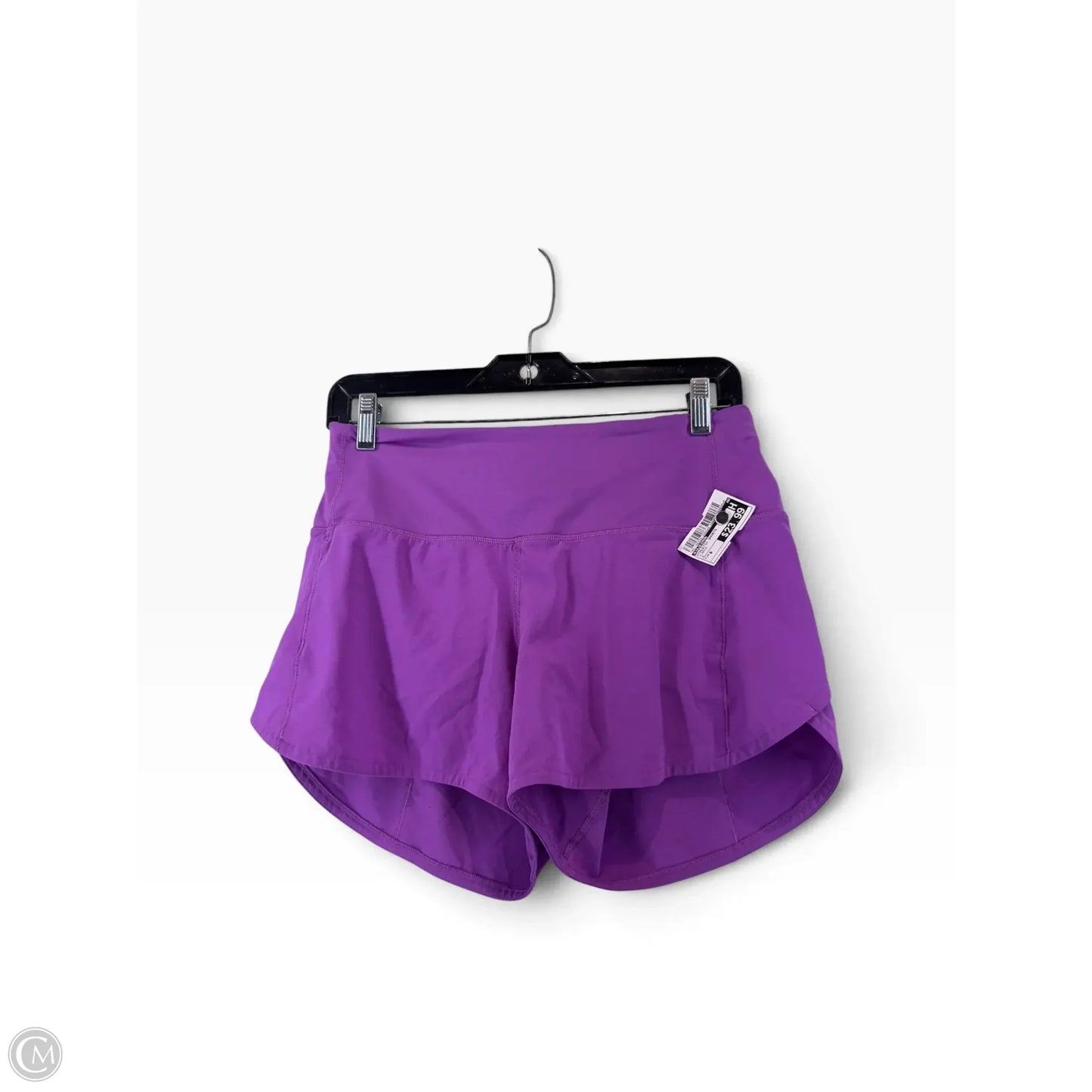 Athletic Shorts By Lululemon In Purple, Size: 6