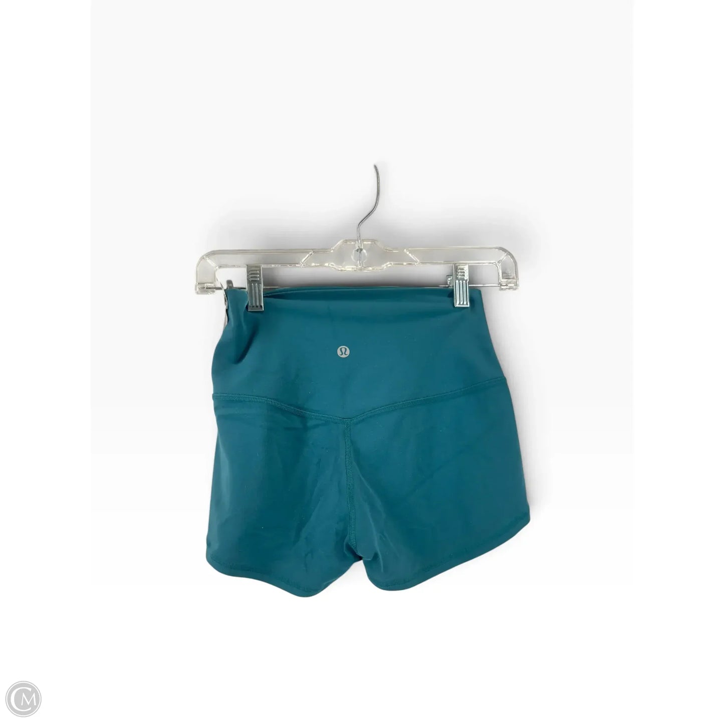 Athletic Shorts By Lululemon In Green, Size: 6