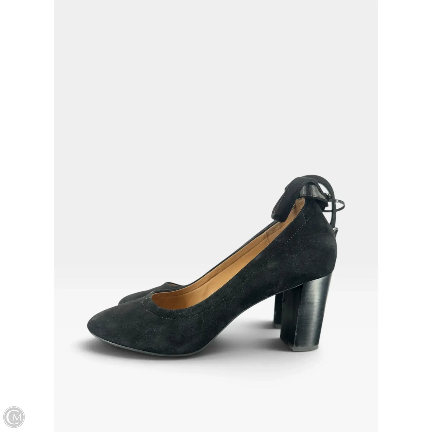 Shoes Heels Block By Clarks In Black, Size: 9.5