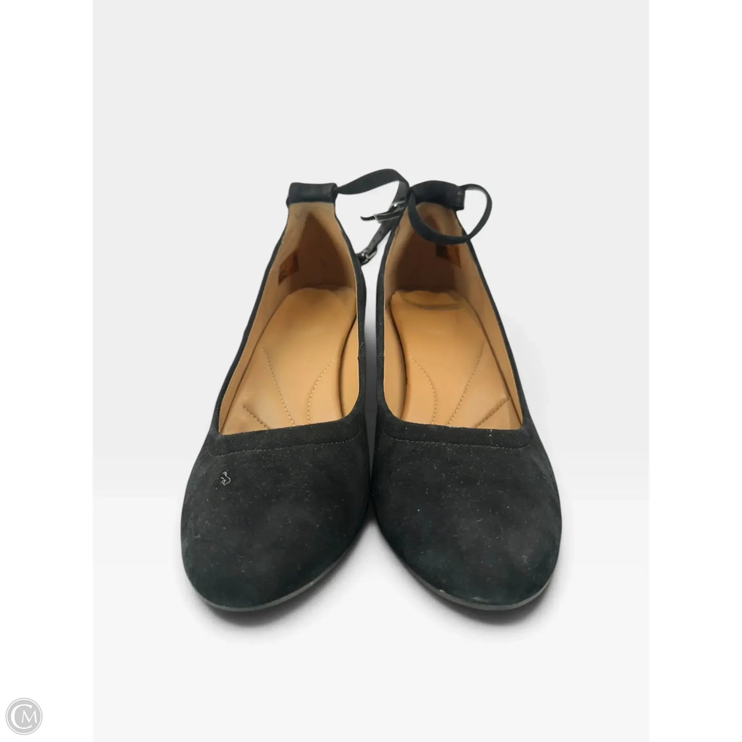 Shoes Heels Block By Clarks In Black, Size: 9.5