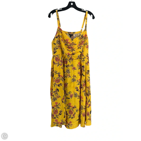 Top Sleeveless By Torrid In Floral Print, Size: 1x