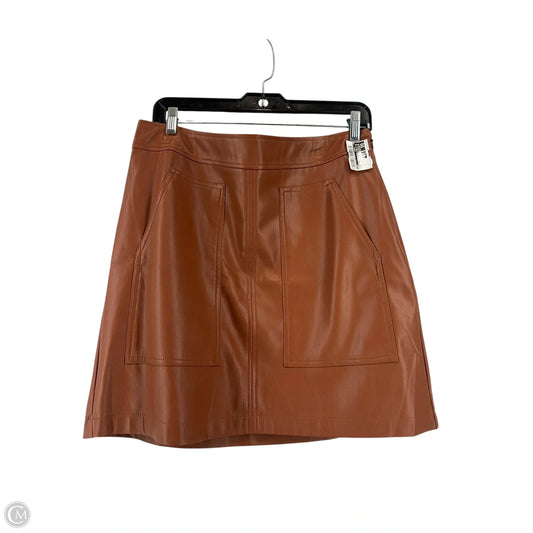 Skirt Mini & Short By Loft In Brown, Size: 8