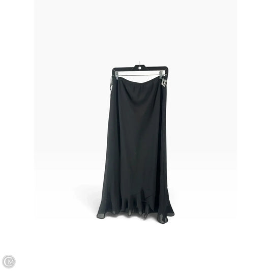 Skirt Midi By Msk In Black, Size: Xl